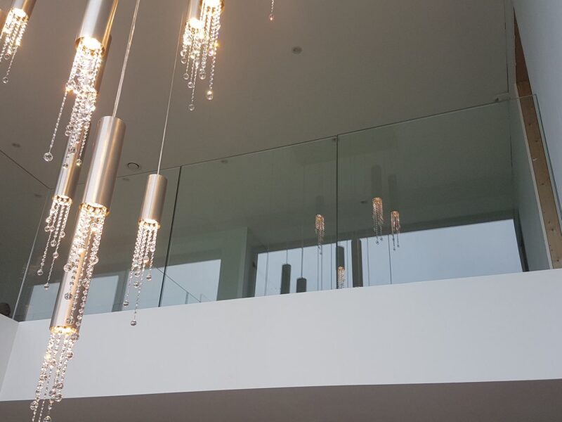 Full glass balustrade — Maldegem — SPES Construct Vlaanderen
