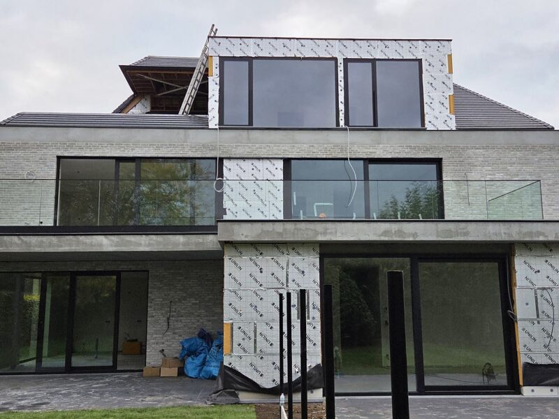 Volglazen balustrade – Lembeke — SPES Construct Vlaanderen